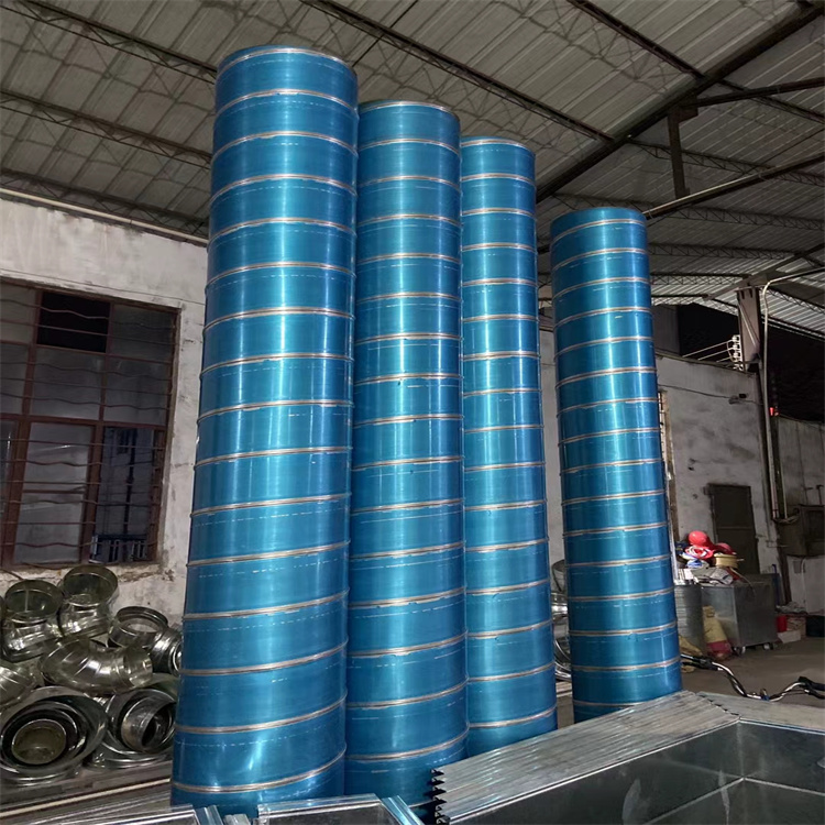 風管加工廠家批發不鏽鋼（gāng）螺旋（xuán）風管 加工不鏽鋼螺旋風管（guǎn）
