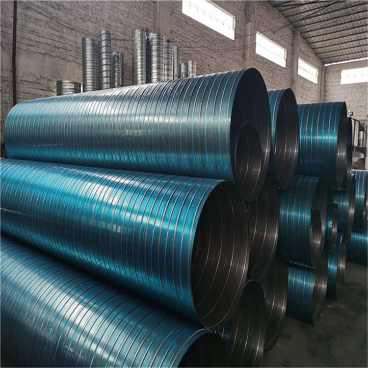 镀锌螺旋风管加工厂供应300mm镀锌螺旋风管 除尘废气管道（dào）安装