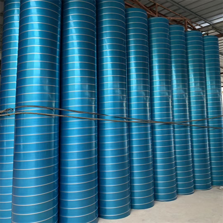 不锈钢螺旋风管加工生产 镀锌螺旋风管加工 废气（qì）管道安装工程