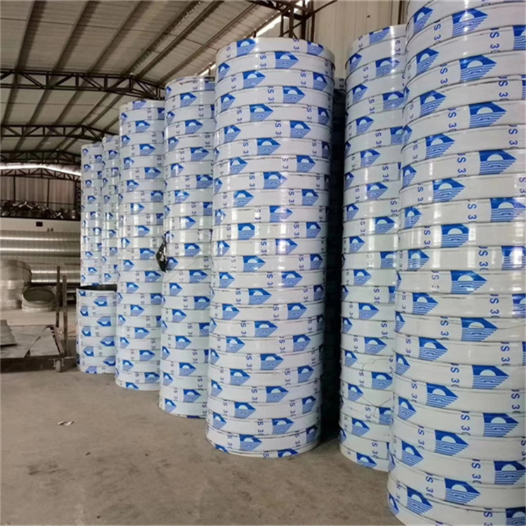 深圳不鏽鋼螺（luó）旋風管加工廠 304不鏽鋼風管定製（zhì） 工廠環保風管安裝